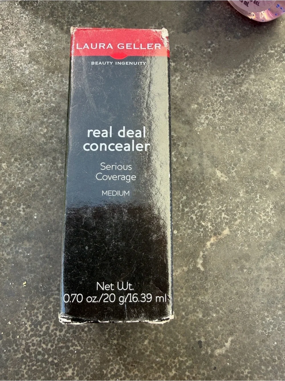 Laura Geller The Real Deal Concealer in MEDIUM .70 oz / 20g NIB Hard to Find!